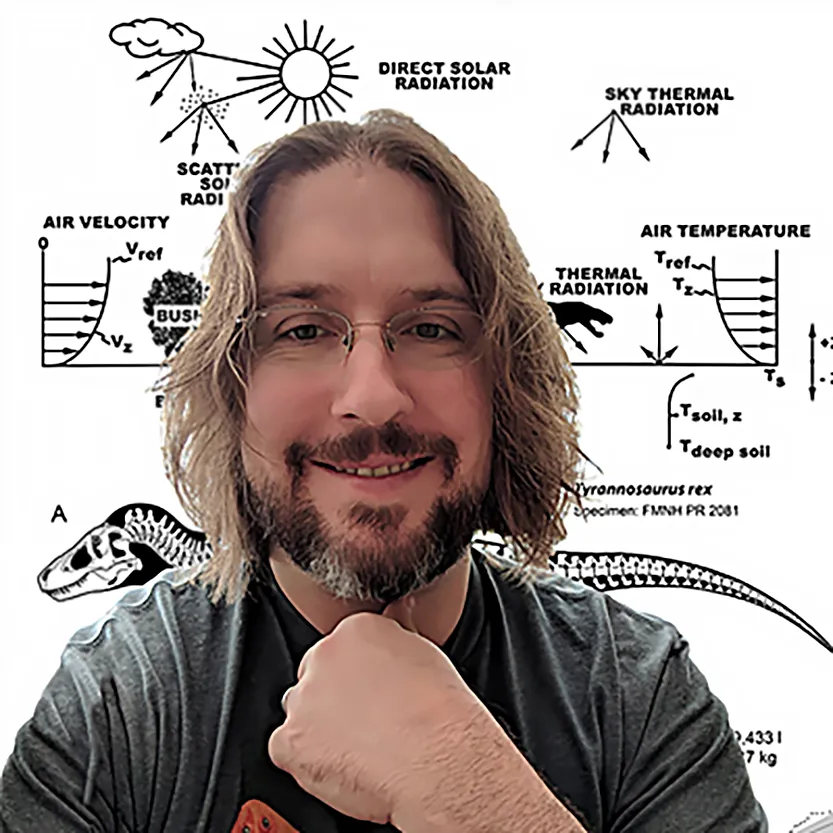 Scott Hartman, vertebrate paleontologist and paleoartist